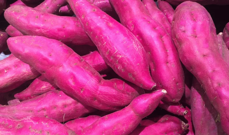 Red and White Sweet Potatoes